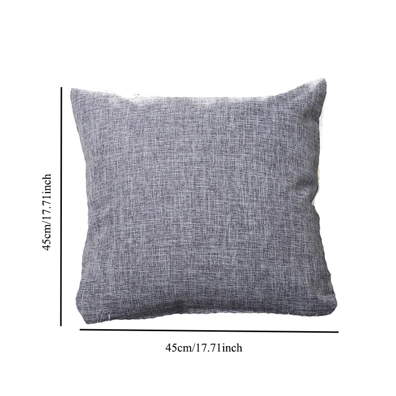 

Household Simple Cushion Cover Solid Color Spandex Comfortable Throw Pillow Cases 1PC Sofa Bed Decoration Pillow Case