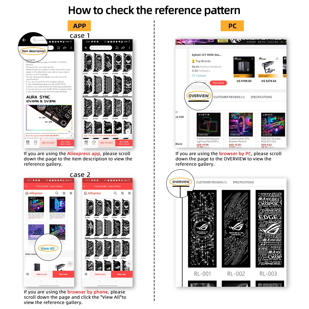 mod rgb lighting panel customize pc case vga backplate side panel pc cabinet a rgb colorful aura sync water cooling rgb plate free global shipping