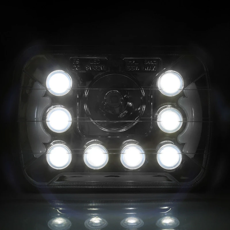 Универсальный светодиодный проектор 7 х6 дюймов 54 Вт 7x6 квадратный дальний и