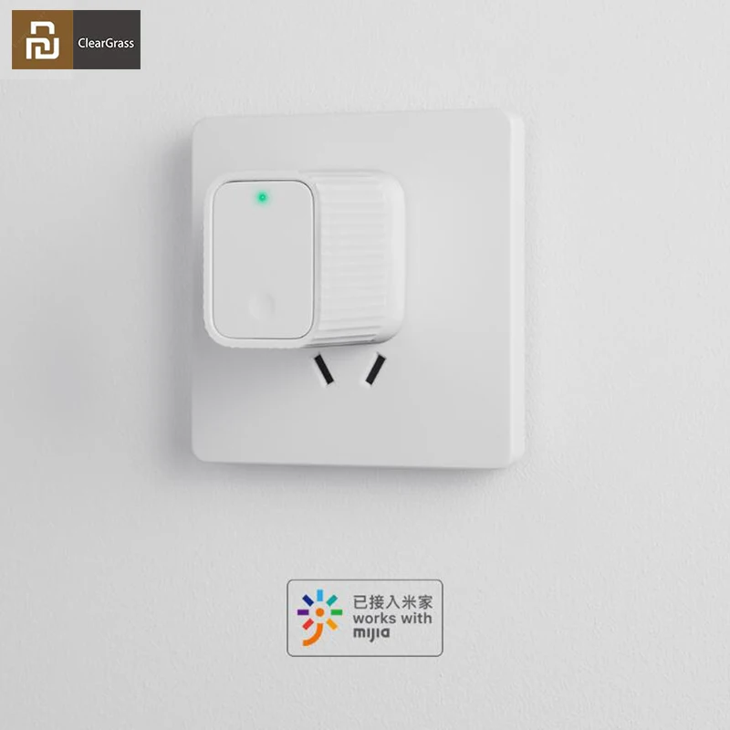 Смарт хаб Youpin Cleargrass для шлюза с поддержкой Bluetooth/Wi Fi работает приложением Mijia