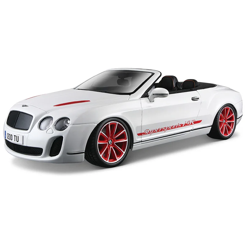 Модель автомобиля Bburago Bentley ISR в стиле ретро классическая модель украшение для