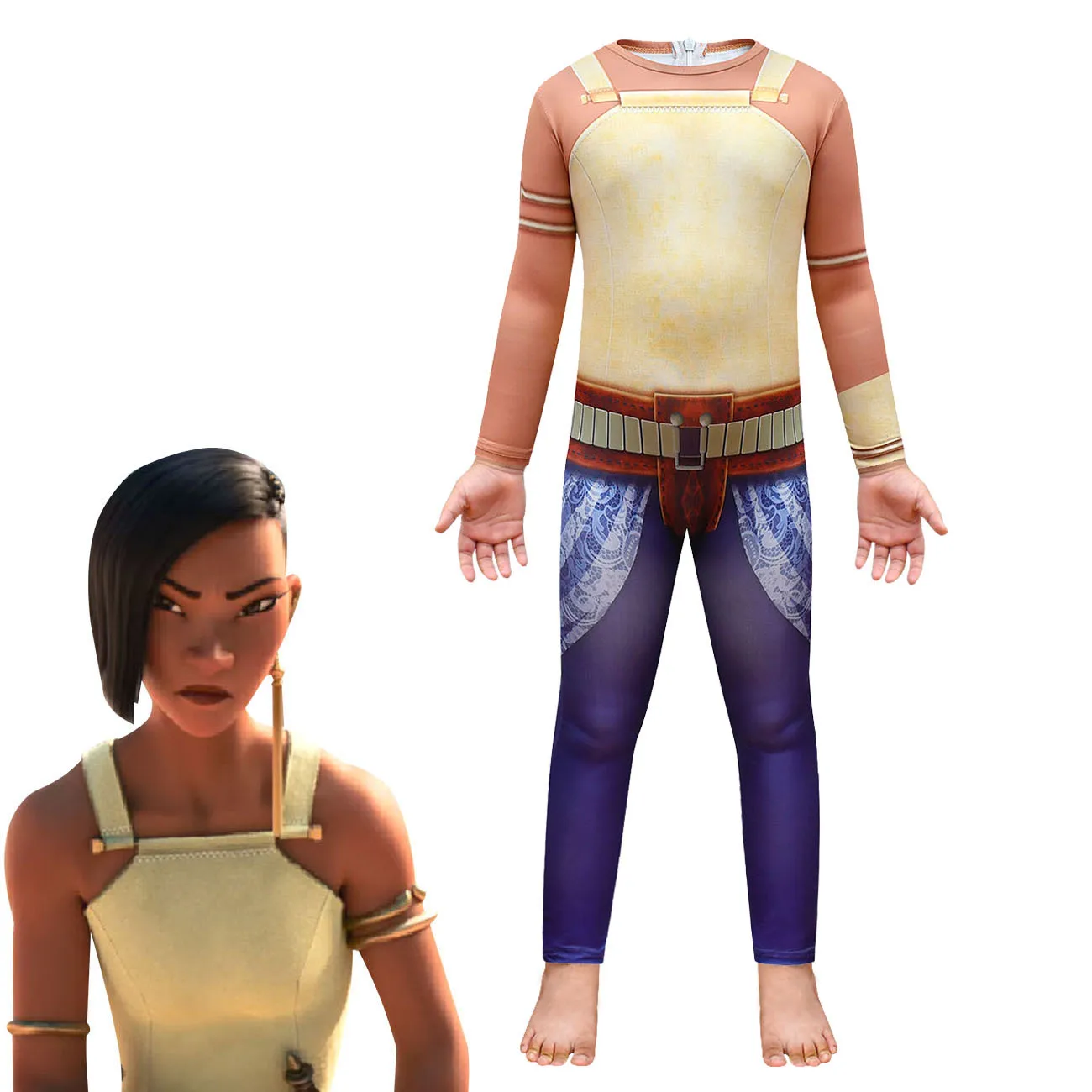 Детское боди Raya и последний дракон необычный комплект Детский костюм для