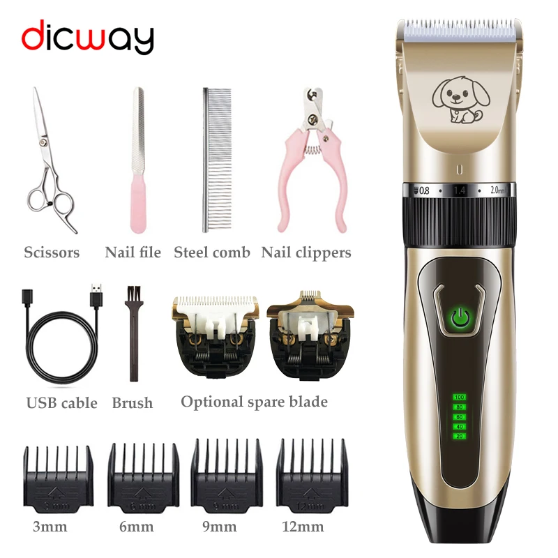 

Pd300 Anti-barking Collar Electric Shock Adjustable Nylon Strip USB Charging Dog Trainer General Pet Dog Training Collar