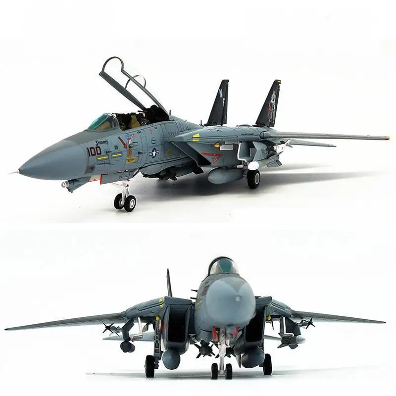 JCWINGS США F-14A авианосец F14 истребитель VF-154 1/72 литья под давлением модель самолета