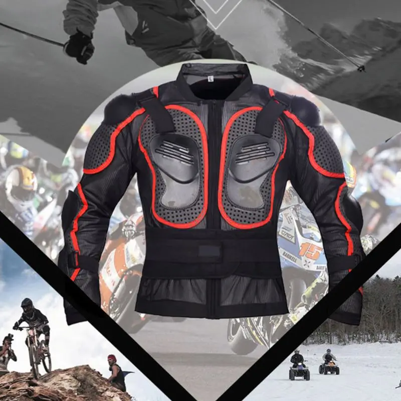 

Motorcycle Anti-fall Jacket Riding Clothing Full Body Shirt Motocross Back Gear