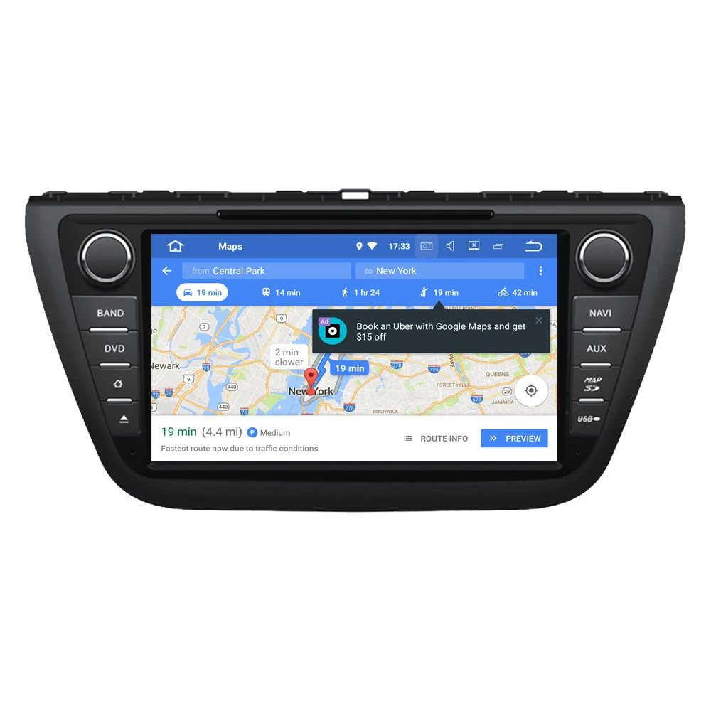 Android 8 0 для Suzuki Cross SX4 S сенсорный экран Авторадио автомобильный DVD GPS навигация