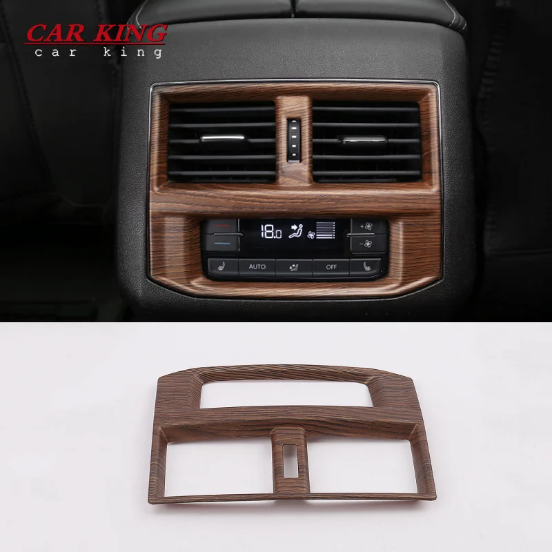 

For VW Volkswagen Teramont Atlas 2017-2020 Rear Row Air Condition Outlet Vent Cover Molding Frame Trims Interior Car Accessories