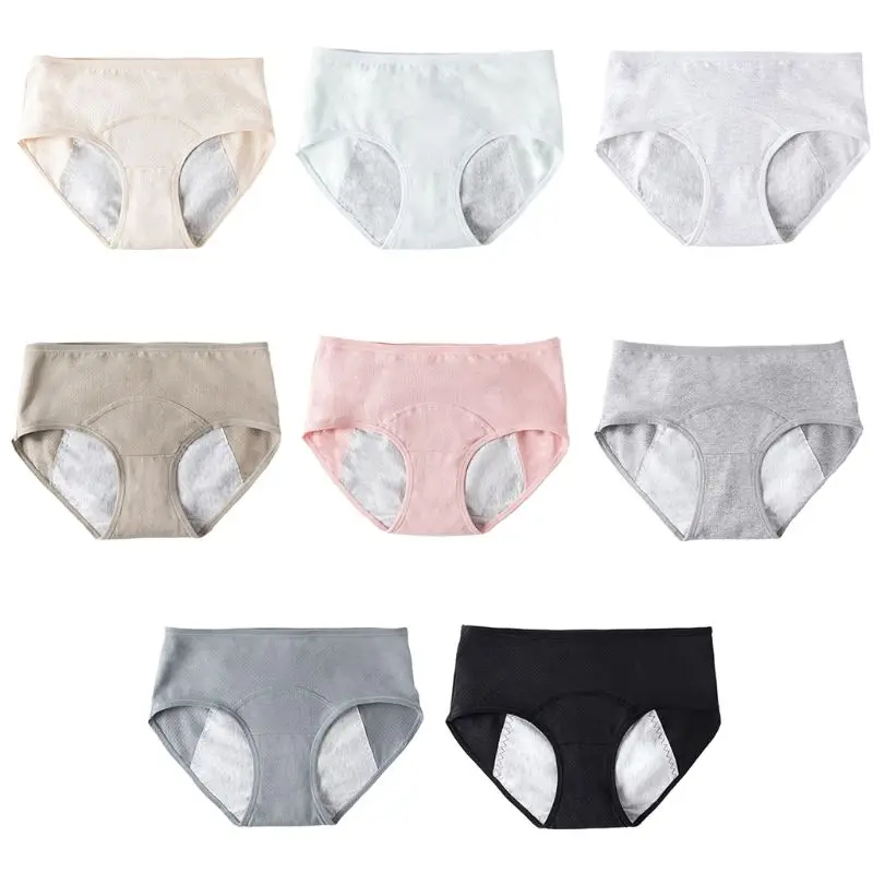 Мягкие хлопковые физиологические штаны непротекающие менструальные трусики