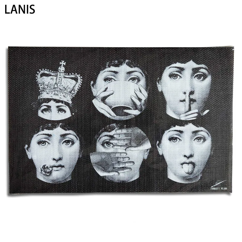 Коврик для кухонного стола текстиленовый коврик пластиковые салфетки