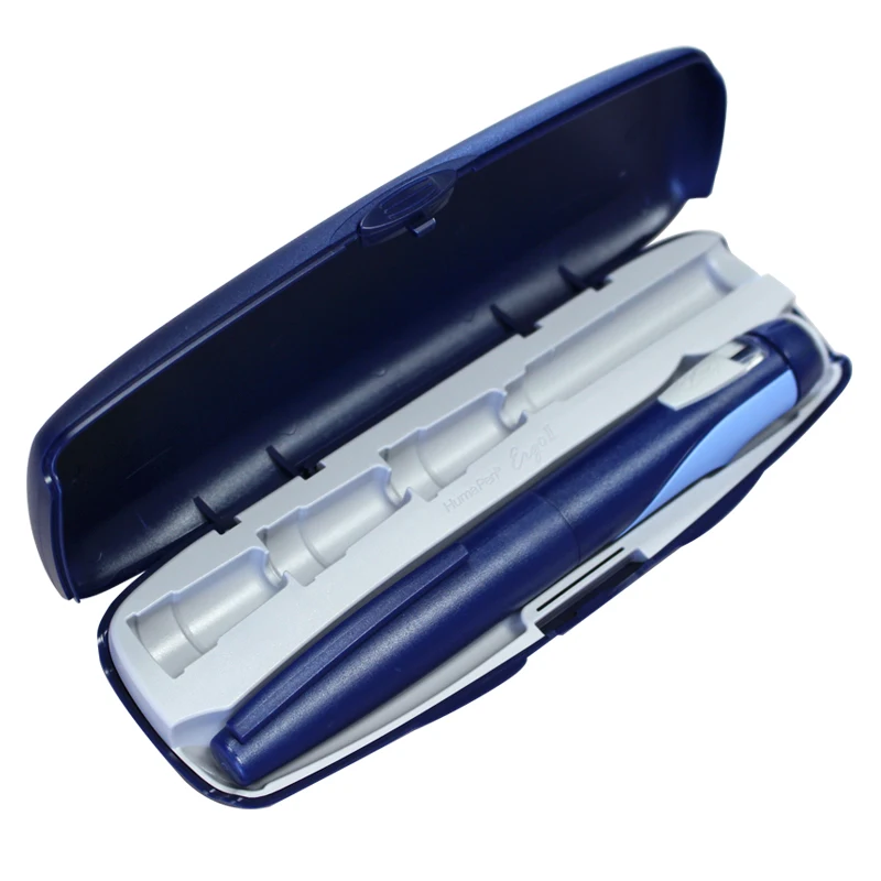 

Portable Lilly Huma Lancing Pen Ergo 2 Syringe Insulin Lancet Pen 3ml Diabetic Products Blood Sugar Injection For Diabetes