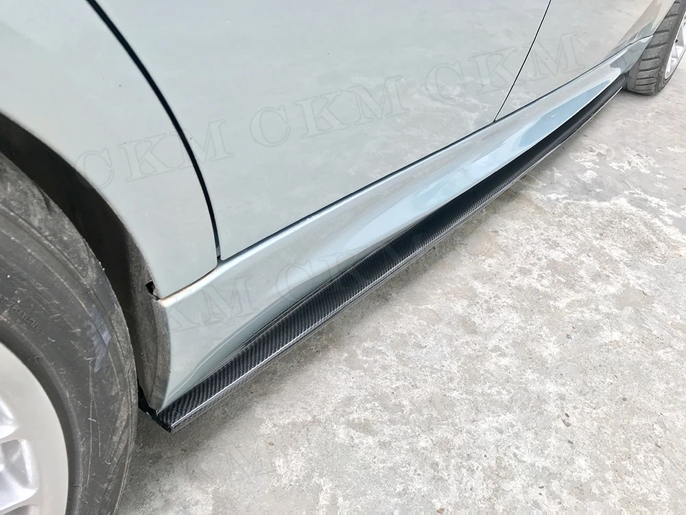 Боковые юбки из углеродного волокна Обшивка багажника для BMW 3 серии E90 M3 Седан 4