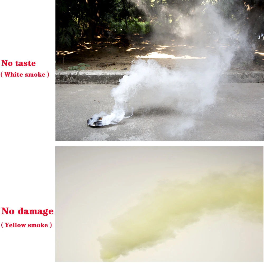 10 шт./кор. Хэллоуин реквизит цвет дымовая шашка фотографии помощи инструмент для