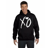 xo the weeknd hoodie music ovoxo unisex hooded top winter fleece thick mens cotton black smock jacket for male