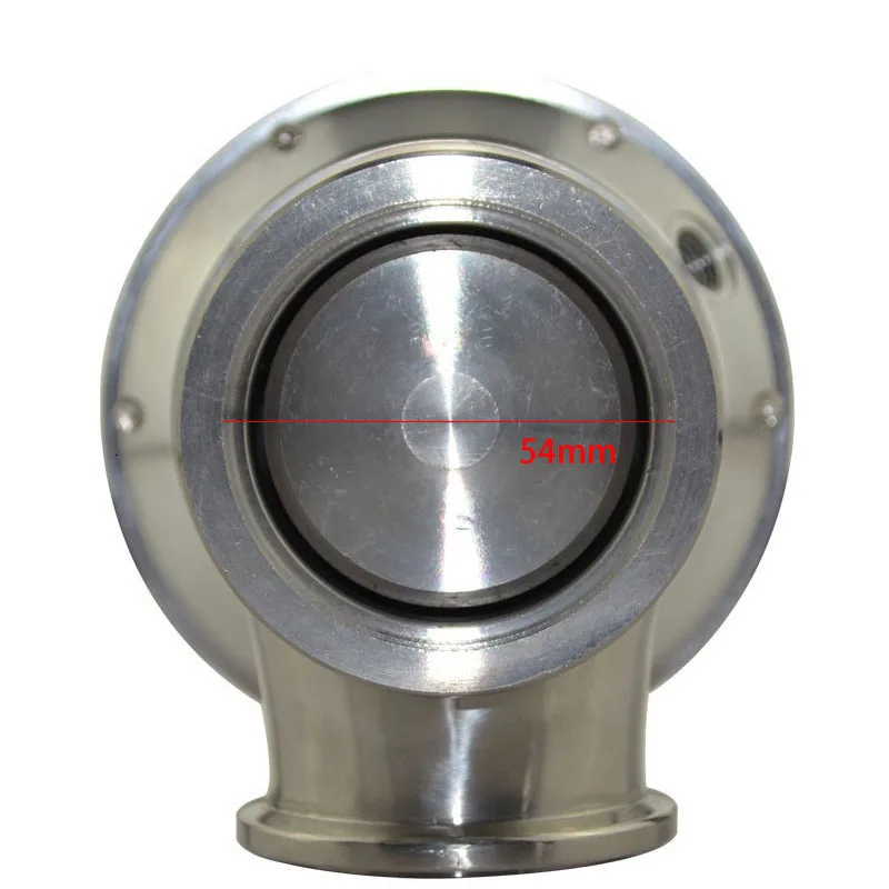 

44mm 8.7PSI V Band External Wastegate Kit Turbo Wastegate With V Band Flange Exhaust Systems Black