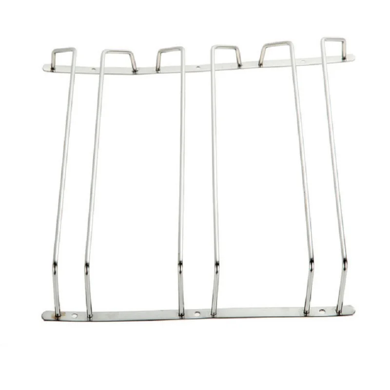 Винные стеклянные стеллажи три типа Висячие вверх дном чашки бокалы дисплей