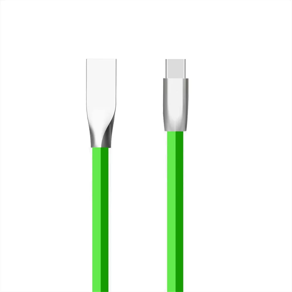 1 м USB кабель Type-C с автоматическим отключением быстрой зарядки нейлон для Samsung Galaxy