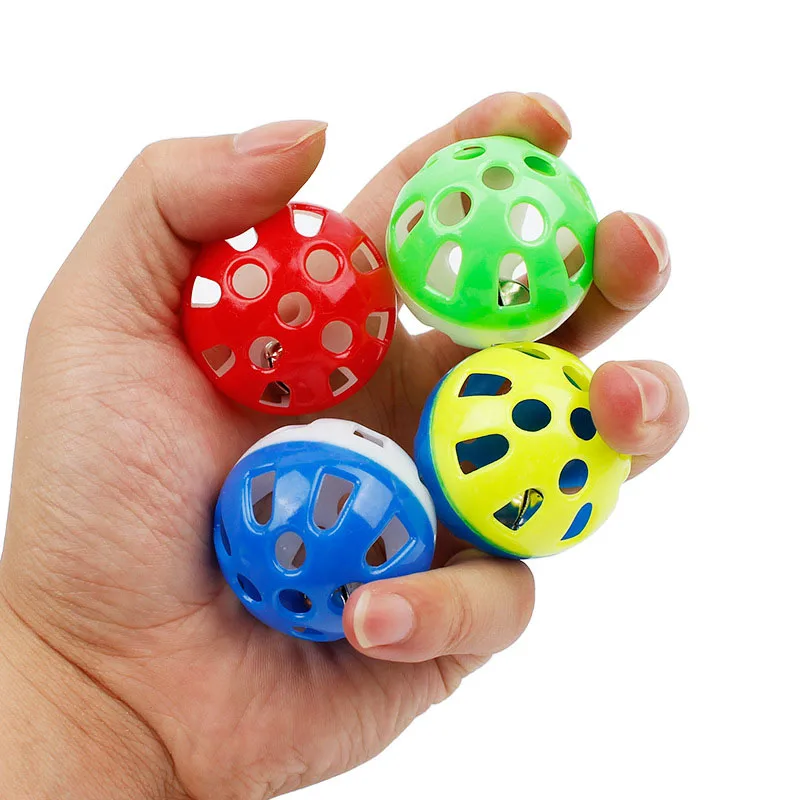 Игрушка-мяч для кошек с колокольчиком Jingle игрушки котят домашних животных