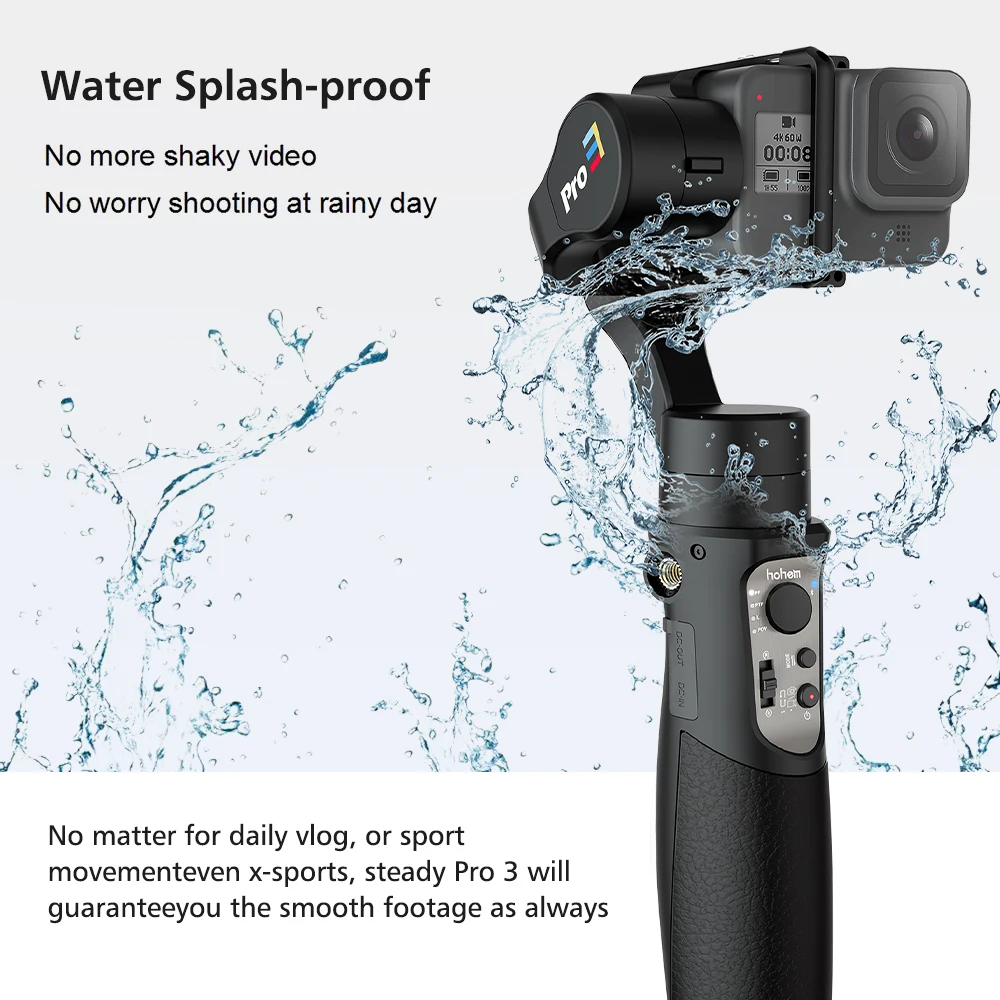 Hohem iSteady Pro3 шарнирный стабилизатор для камеры GoPro 3-Axis Ручной Стабилизатор