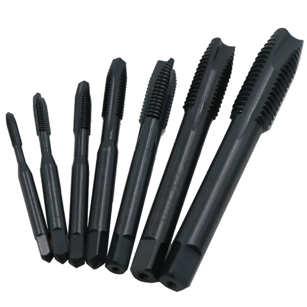 7 шт. набор метчиков метрических штепсельных ручных сверл HSS M2 винтовые