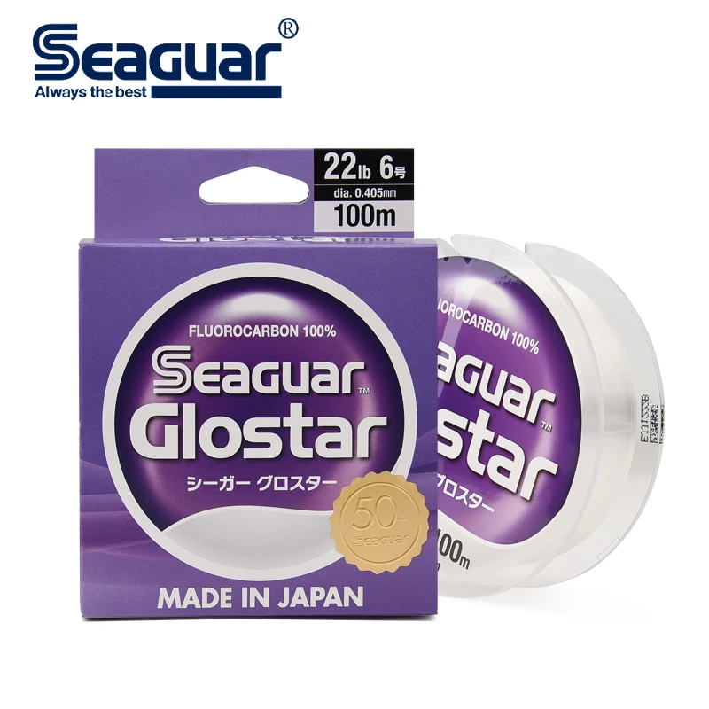 Seaguar Glostar Япония фторопластовая рыболовная леска 6LB 70LB фторуглеродная