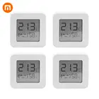 Термометр XIAOMI Mijia, Bluetooth, беспроводной, умный, цифровой, гигрометр, работает с приложением Mijia
