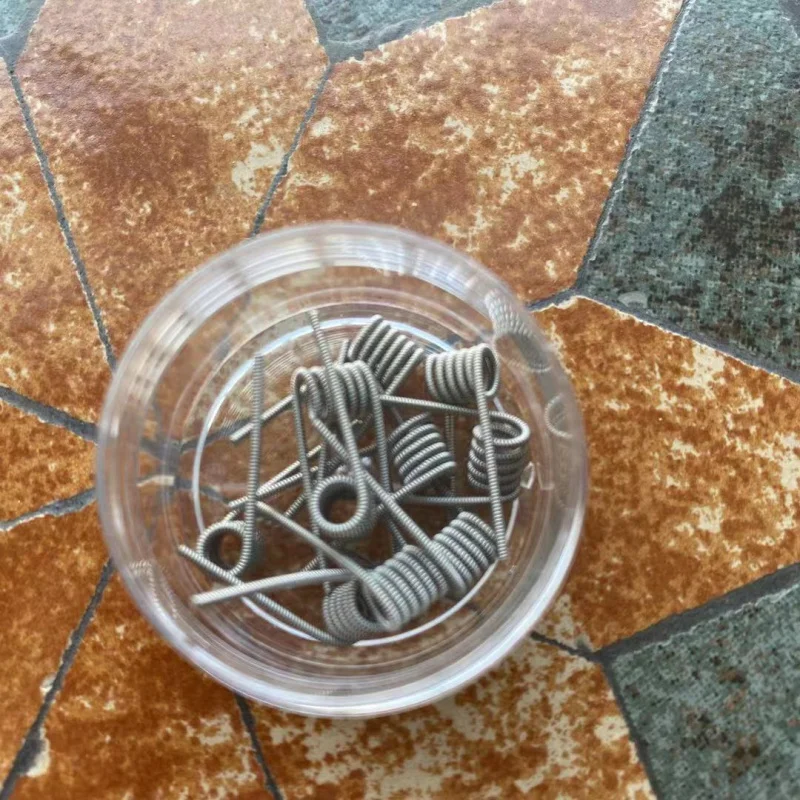 10 шт. готовые катушки Clapton KA1 для RDA RTA атомайзер катушка DIY|Аксессуары| |