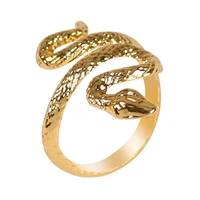 creative fashion animal snake alloy ring rings 2021 trend steampunk earrings vintage cool stuff gothic accessories jewelry