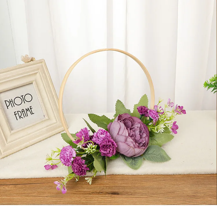 Свадебная коллекция Whtiney 8 цветов букет подружки невесты Ручной венок для и