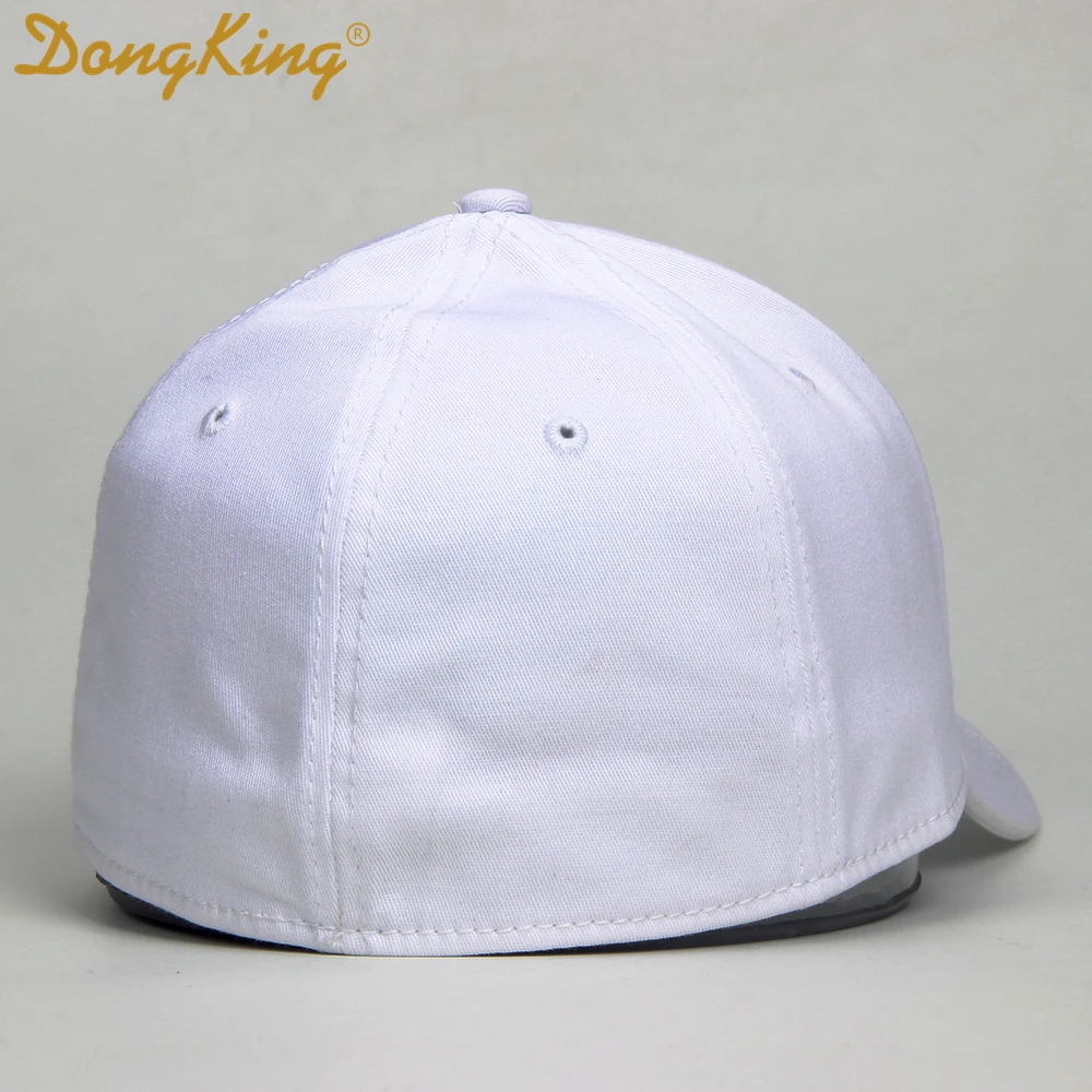Новая эластичная однотонная хлопковая бейсболка DongKing оригинальная Классическая