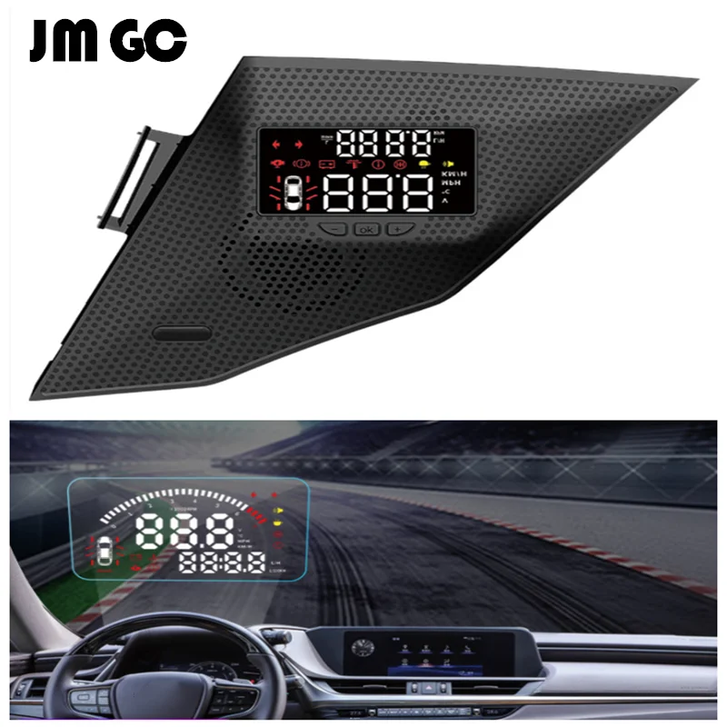 Автомобильный проекционный дисплей HUD со стеклом OBD подходит для Lexus ES200 ES300