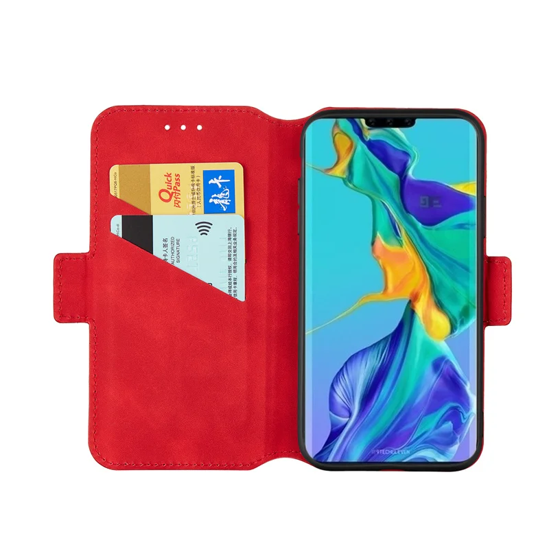 Чехол-подставка для телефона из искусственной кожи с отделением карт huawei P20 P30 Pro