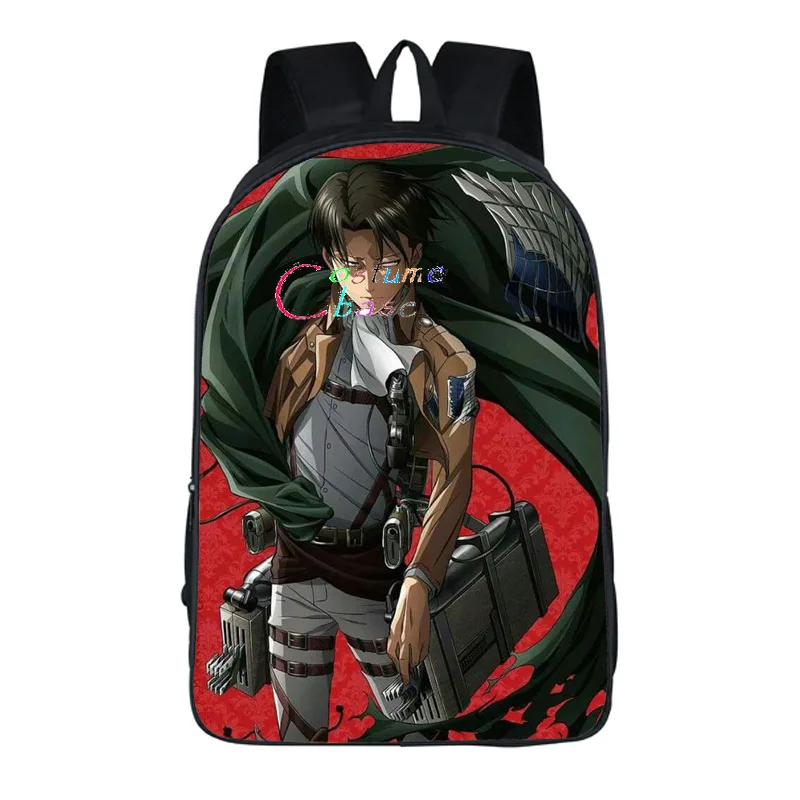 Рюкзак из аниме атака титана школьные дорожные сумки на плечо с принтом для