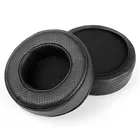 Кожаные сменные амбушюры подушки, накладки на наушники из пенопласта для всех наушников 70 мм 75 мм 80 мм 85 м 90 мм 95 мм 100 мм 105 мм 110 мм