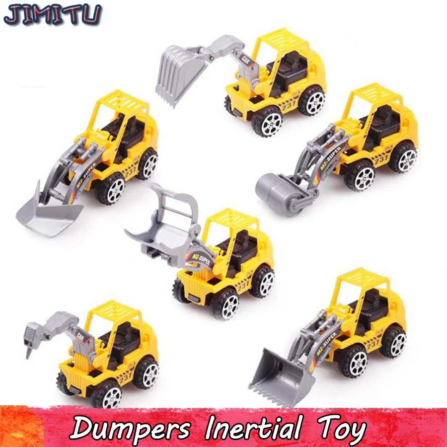6 видов инженерных игрушек для автомобилей экскаватор автомобиль грузовик