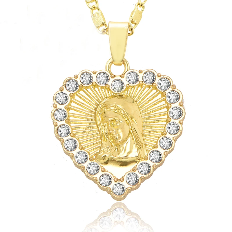 Новинка микро кристалл проложенное сердце подвеска ожерелья для женщин и мужчин