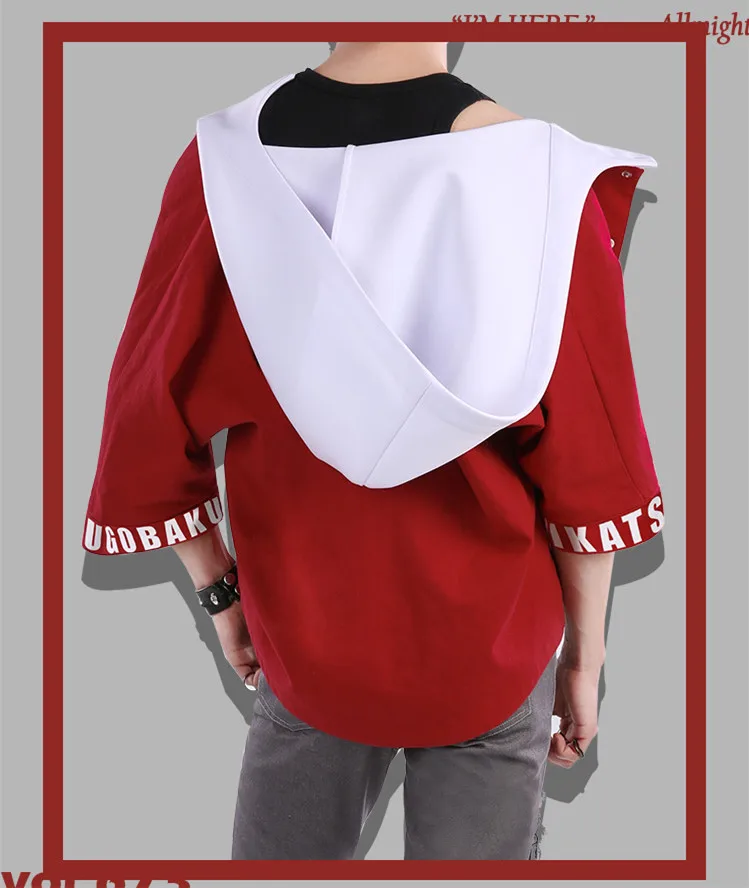 Костюм для косплея моя геройская Академия Bakugou Katsuki журнал еженедельный модные