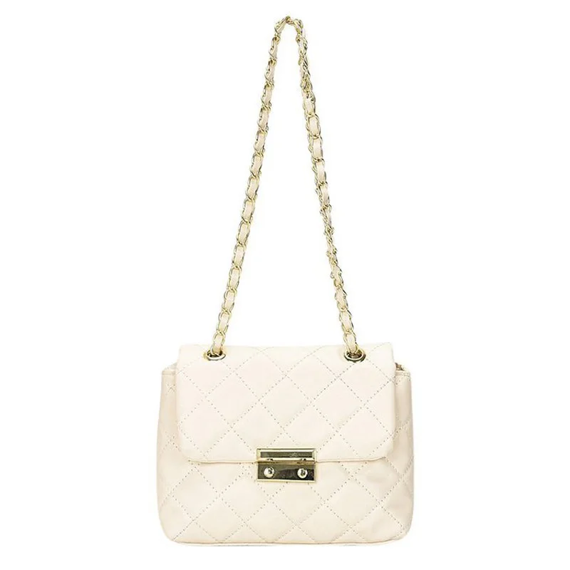 

Lingge Small PU Leather Crossbody Bags for Women 2020 Chain Shoulder Handbags Women's Trend Classic Branded Hand Bag