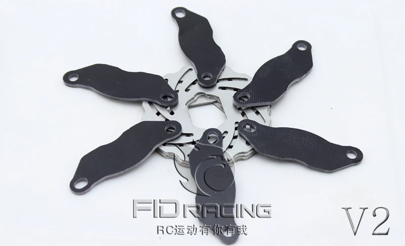 Новый 4 шт. вентилируемый тормозной диск из нержавеющей стали плюс 6 тормозных