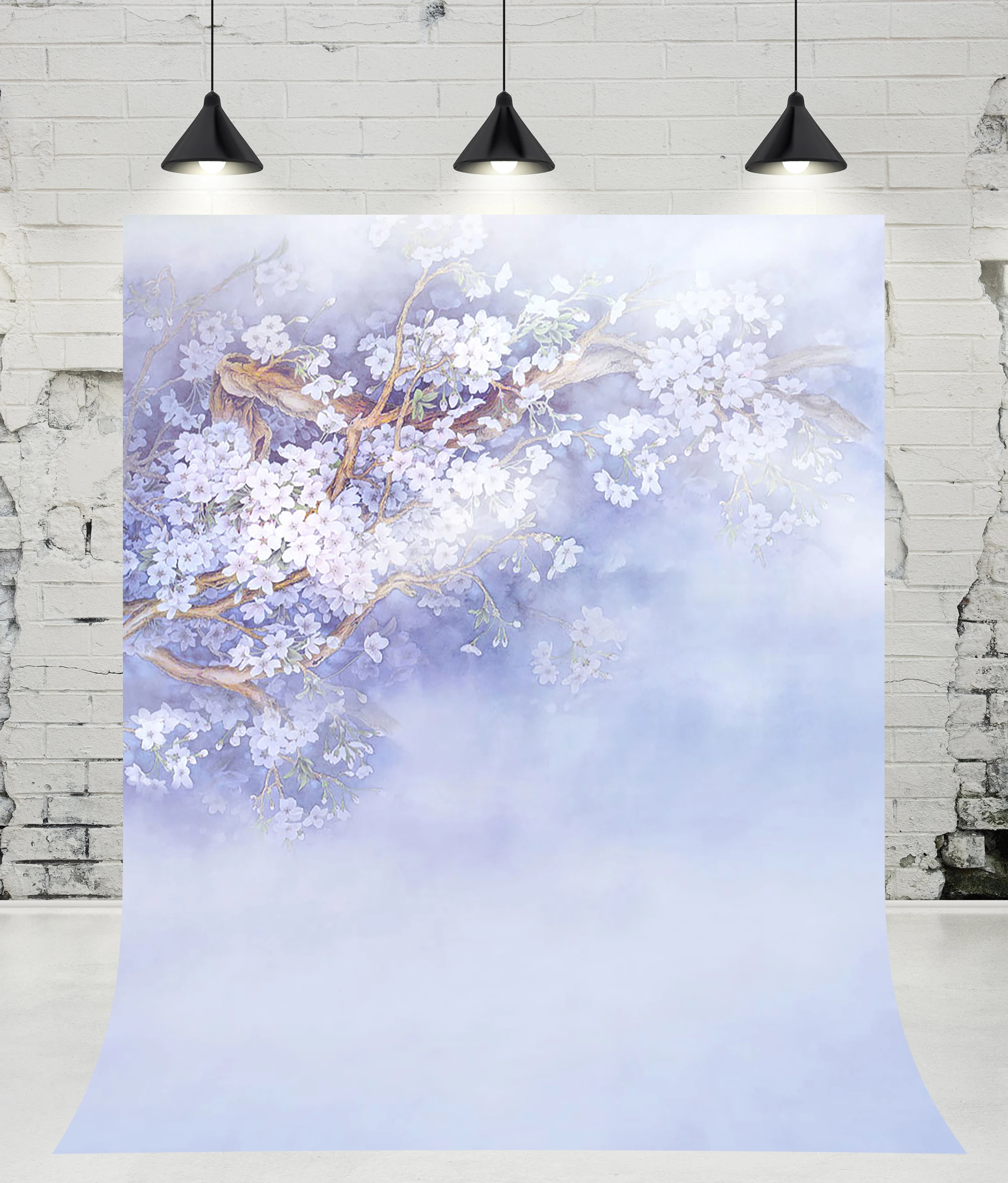 

VinylBDS Flowers Trees Blur Dreams Photography Backdrops Purple Newborn Baby Photo Studio Background for Children Birthday Props