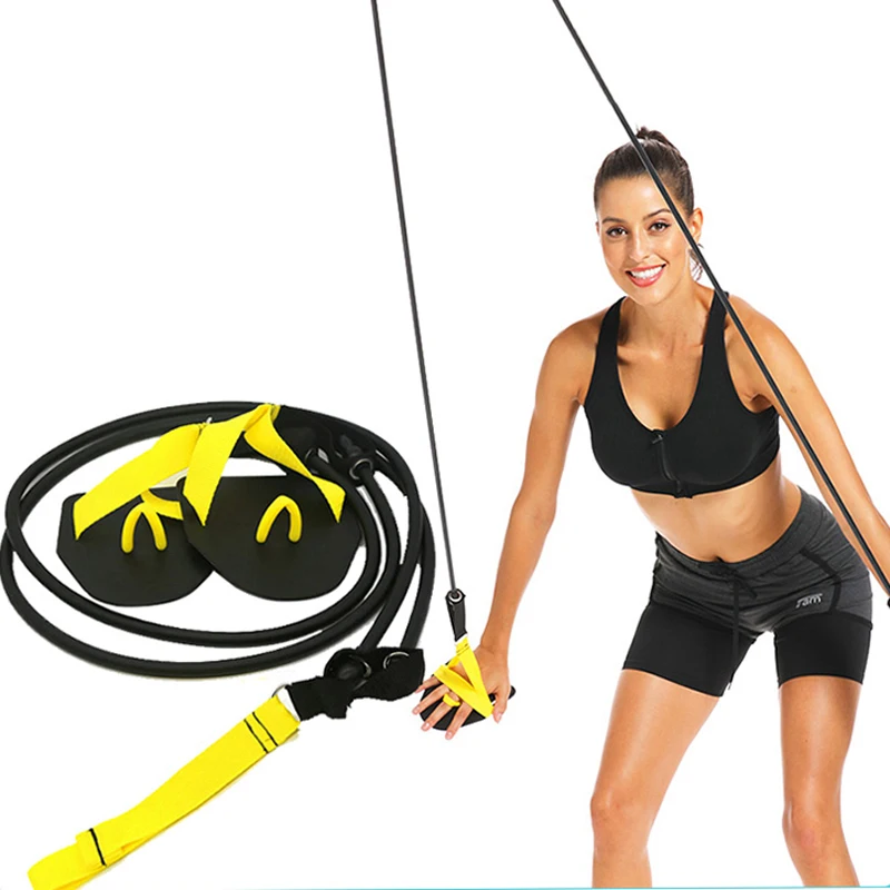 Тренировочные ленты JSYSX для плавания с лопатками взрослых и детей устройство