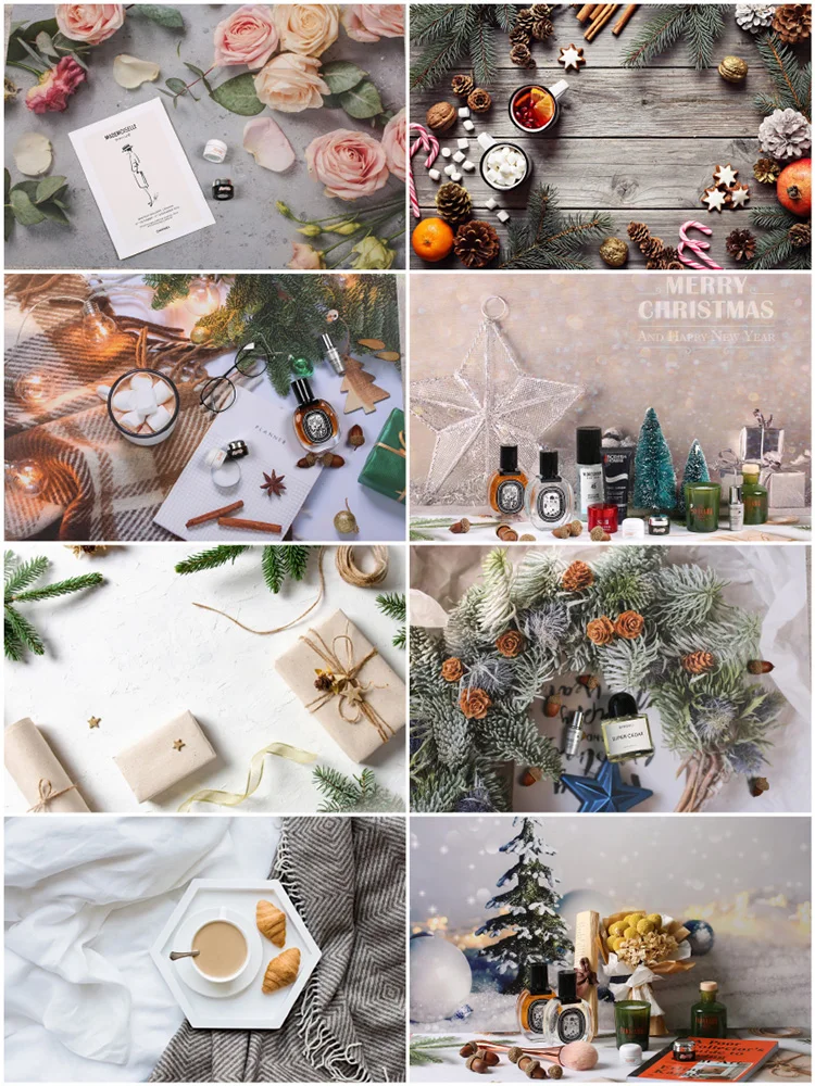 Новый Стильный 3D фон для фотосъемки с боковым рисунком картонная доска реквизит