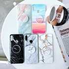 Мраморный чехол для ксиоми редми 8 s для редми 6 нот 5 6 7 Pro K20 Pro Coque Grip Stand Holder чехлы ксиоми mi 9 лайт 9T Pro Чехол