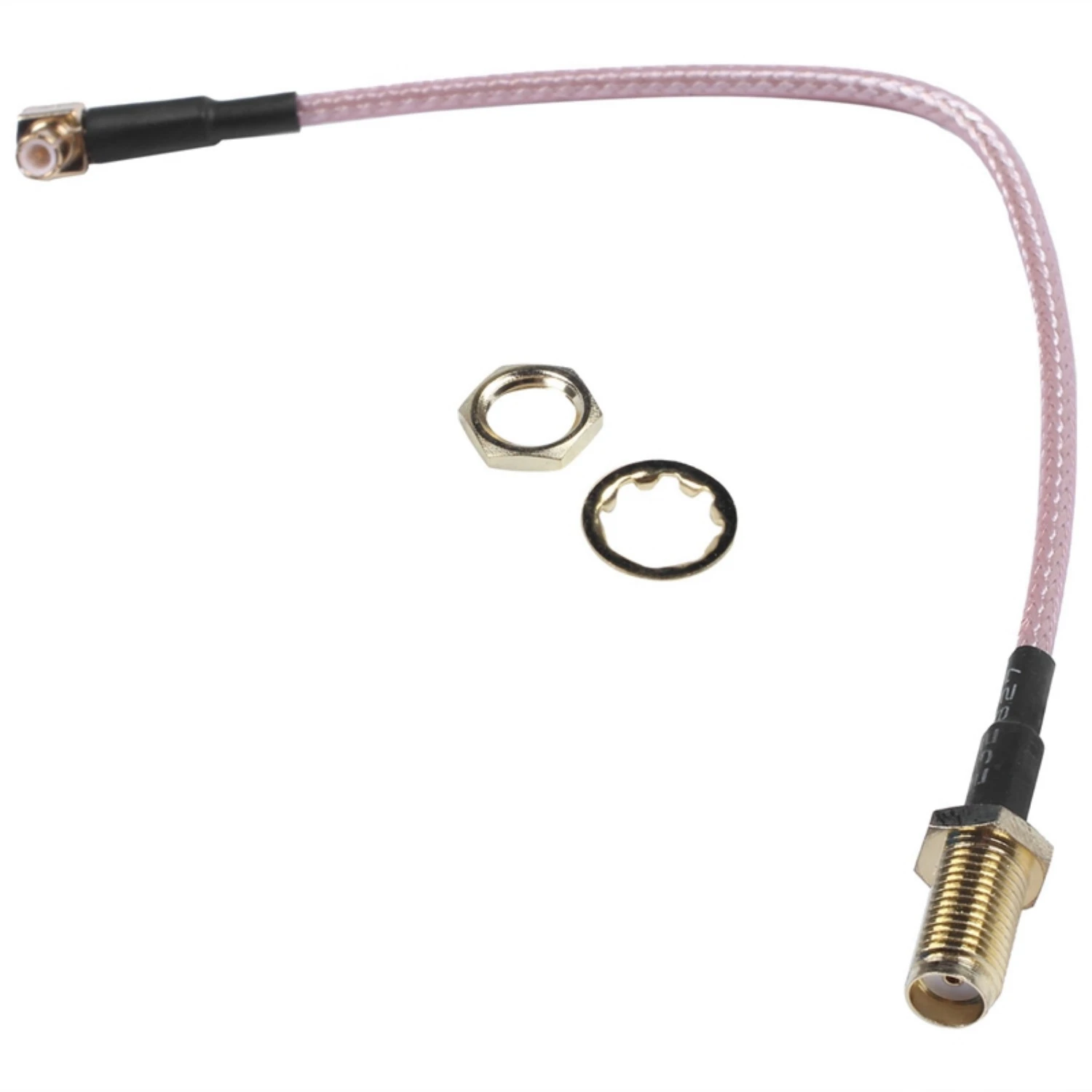 RF Sma мама перегородка к Mcx штекеру прямоугольный Радиочастотный кабель RG316 15 см и