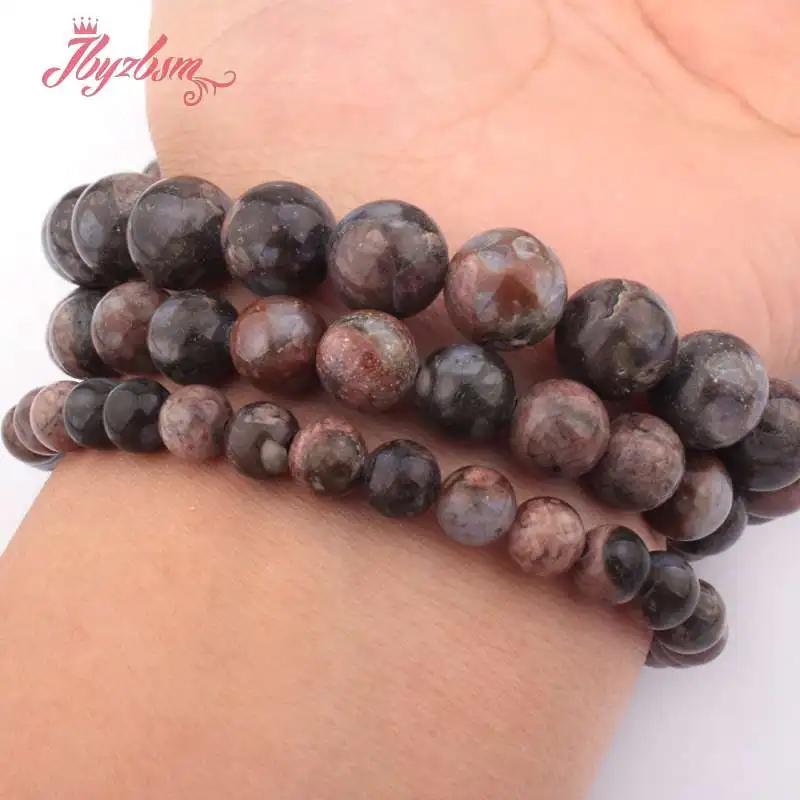 Бусины из агата и натурального камня для изготовления ожерелий 6 8 10 мм | Украшения