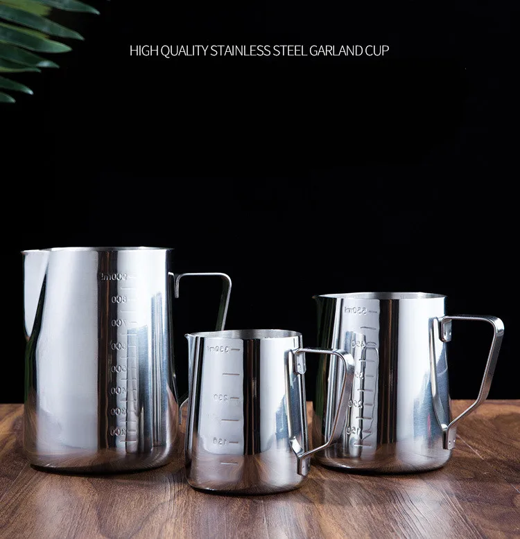 Нержавеющая сталь трафареты для кофе чашка гирлянда горшок искусство бариста