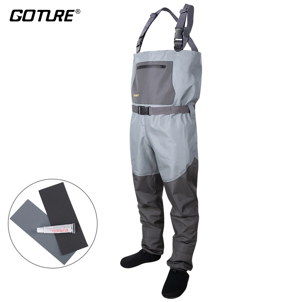 Goture Maxway 100% водонепроницаемый рыболовный болотный светильник ультрадышащие