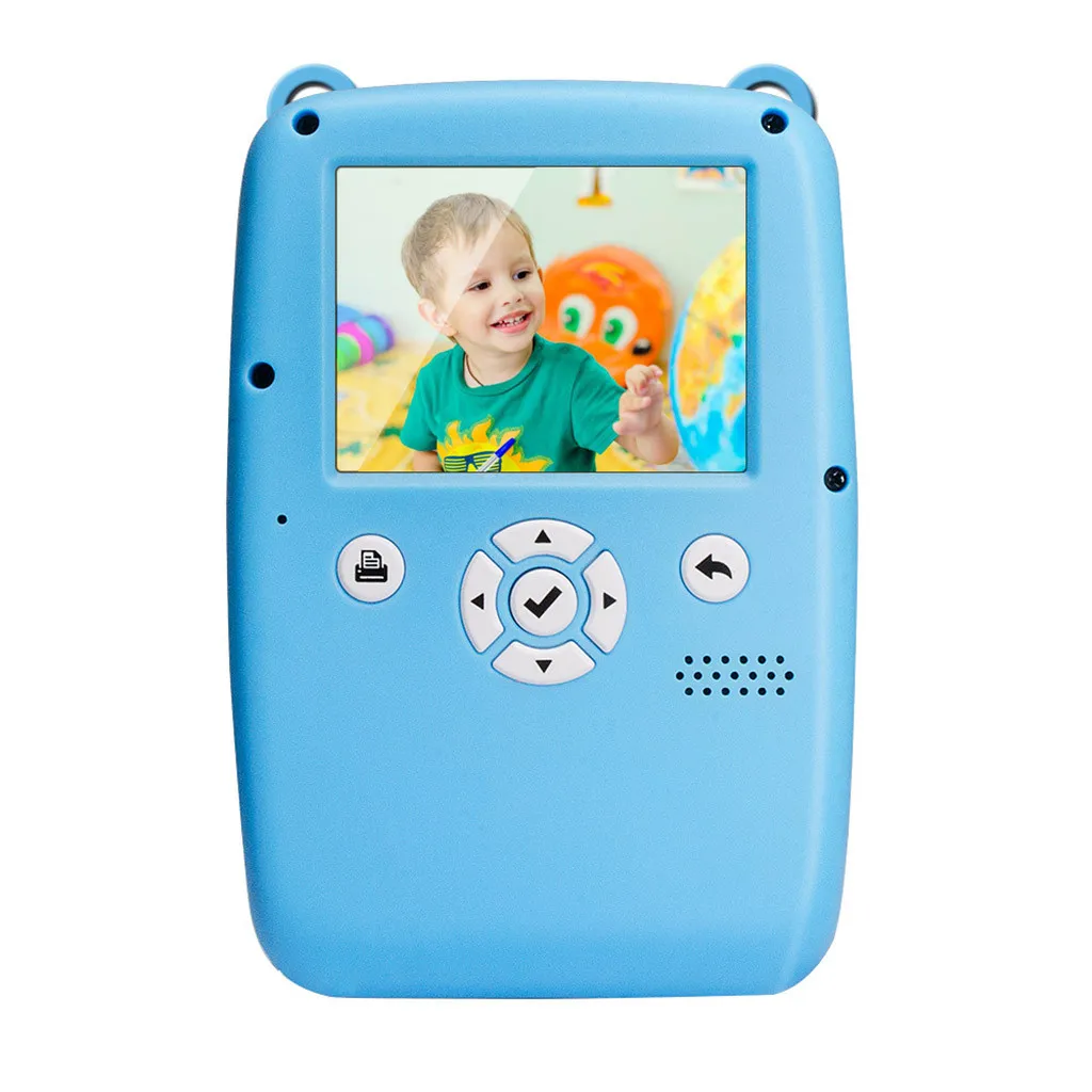 Детская мгновенная камера 2 4 дюйма видеорегистратор 1080P HD детская для печати