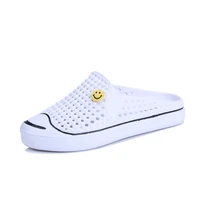 2020 summer smiley sandals fashion hollow out breathable beach slippers flip flop eva massage slippers sandals d057