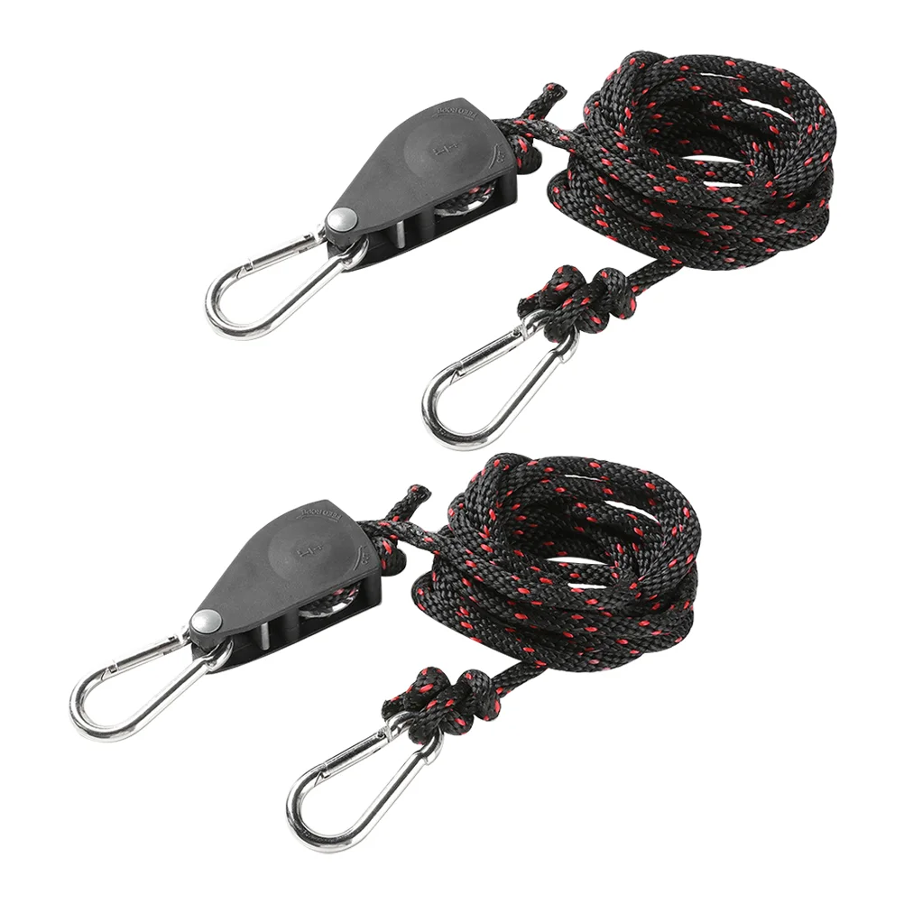 

2Pcs Adjustable Height Rope Gears Elevator Pulley Buckles Outdoor Accessories