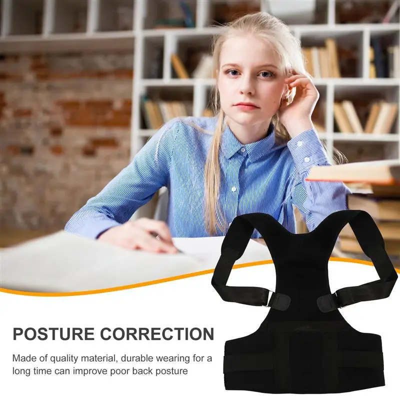 

1pc Back Posture Corrector Magnetic Adjustable Breathable Back Shoulder Support Brace Magnetic Posture Corrector